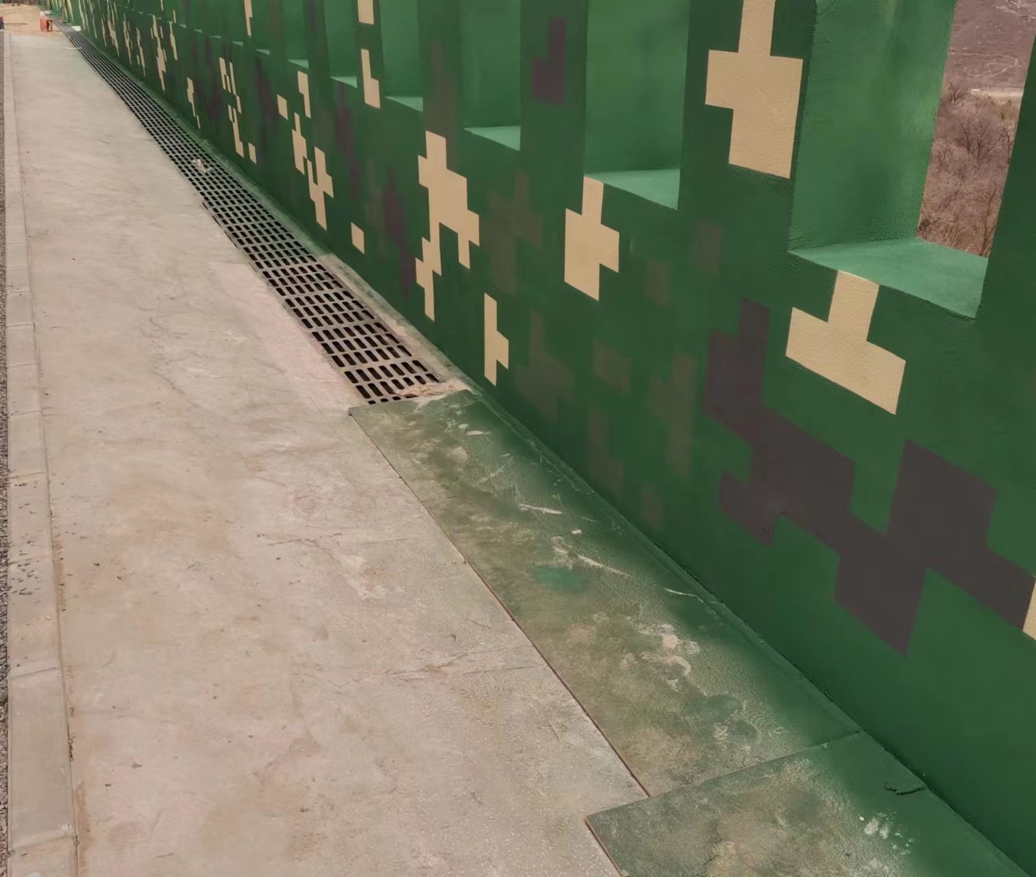 泸州围墙迷彩喷涂,数迷彩漆